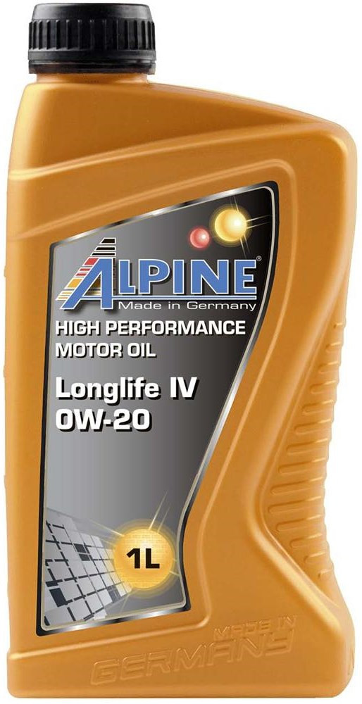 Моторное масло Alpine Longlife IV 0W-20