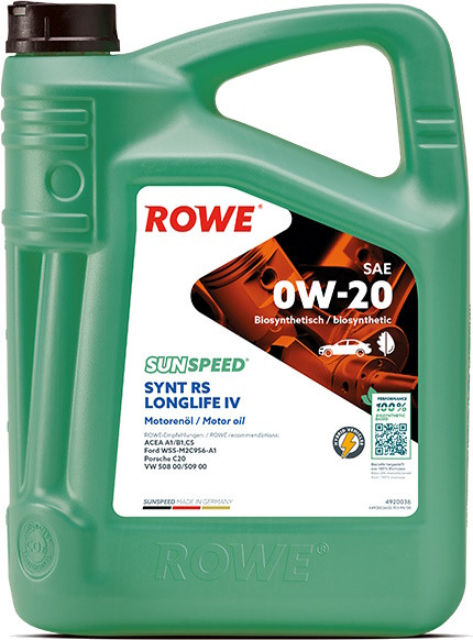 Моторное масло Rowe Hightec Synt RS Longlife IV 0W-20