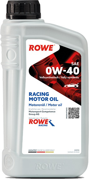 Моторное масло Rowe Hightec Racing Motor Oil 0W-40