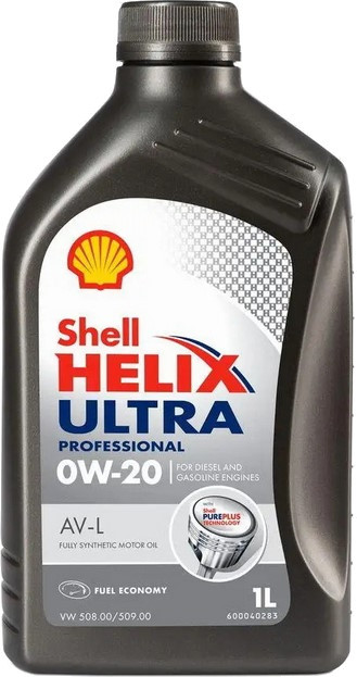 Моторное масло Shell Helix Ultra Professional AV-L 0W-20 1L
