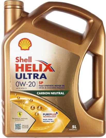 Моторное масло Shell Helix Ultra SP 0W-20
