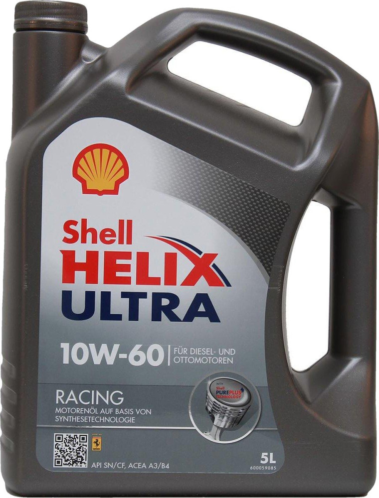 Моторное масло Shell Helix Ultra Racing 10W-60