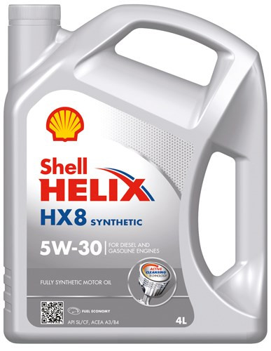 Моторное масло Shell Helix HX8 Synthetic 5W-30