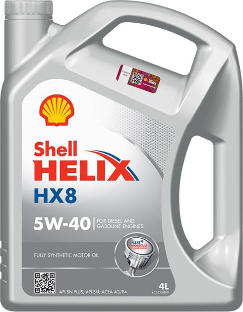 Моторное масло Shell Helix HX8 5W-40