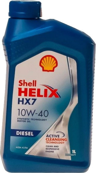Моторное масло Shell Helix HX7 Diesel 10W-40