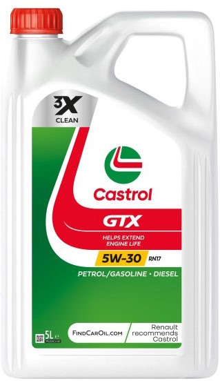 Моторное масло Castrol GTX 5W-30 RN17