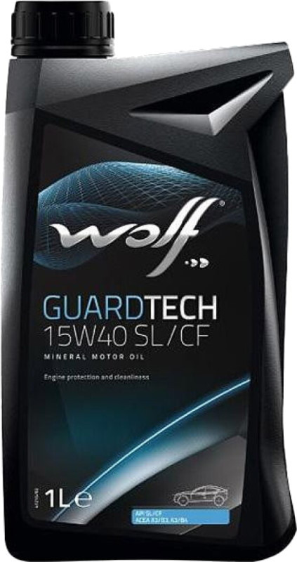 Моторне мастило WOLF Guardtech 15W-40 SL/CF