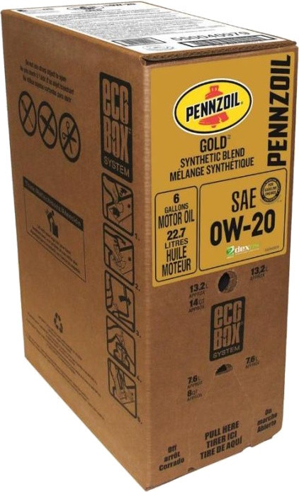 Моторне мастило Pennzoil Gold Synthetic Blend 0W-20