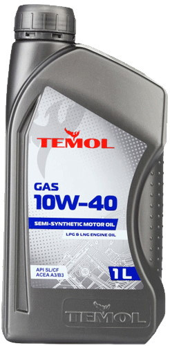 Моторное масло Temol Gas 10W-40