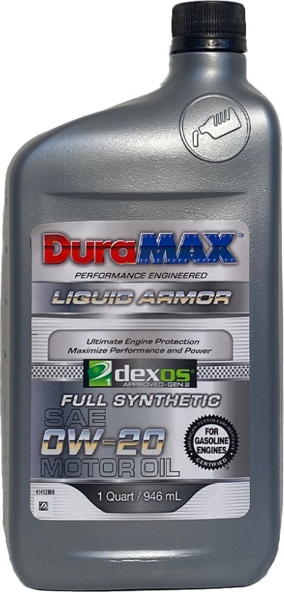 Моторное масло DuraMAX Full Synthetic 0W-20 1L