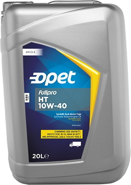 Моторне мастило Opet Fullpro HT 10W-40 20L
