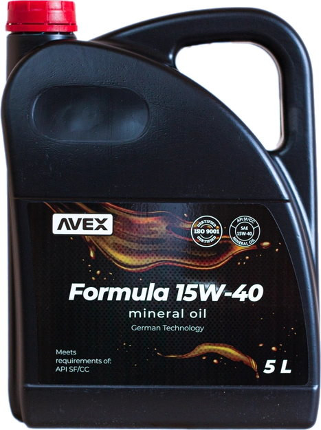 Моторне мастило AVEX Formula 15W-40