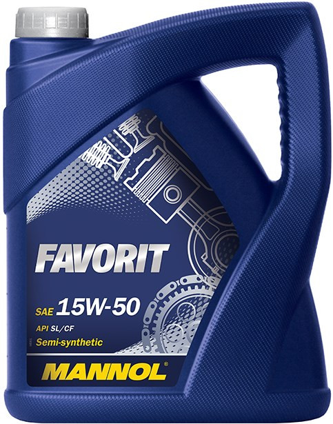 Моторне мастило Mannol Favorit 15W-50