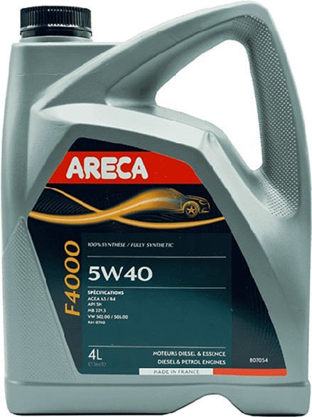 Моторне мастило Areca F4000 5W-40