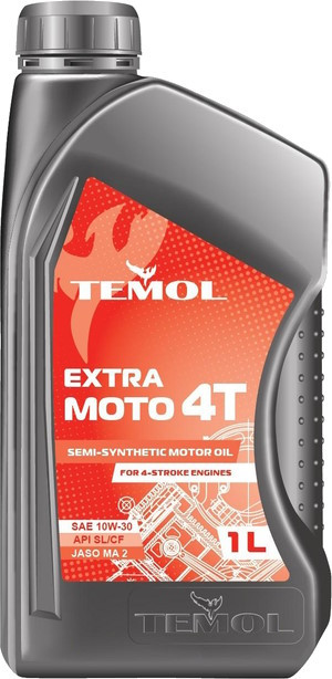 Моторное масло Temol Extra Moto 4T 10W-30 1L