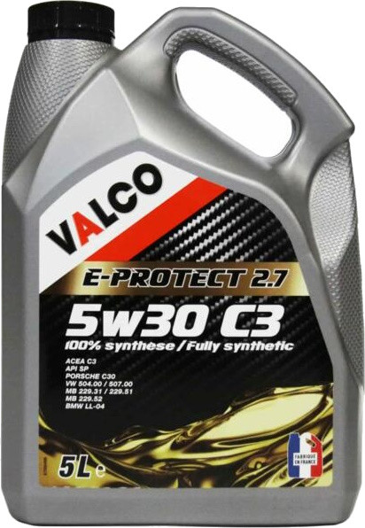 Моторне мастило Valco E-Protect 2.7 5W-30 C3