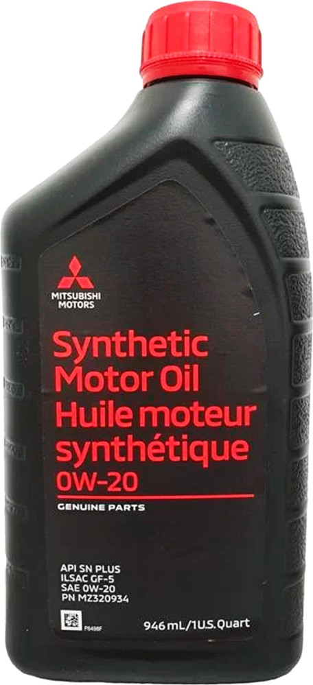 Моторне мастило Mitsubishi Engine Oil 0W-20 SN Plus 1L