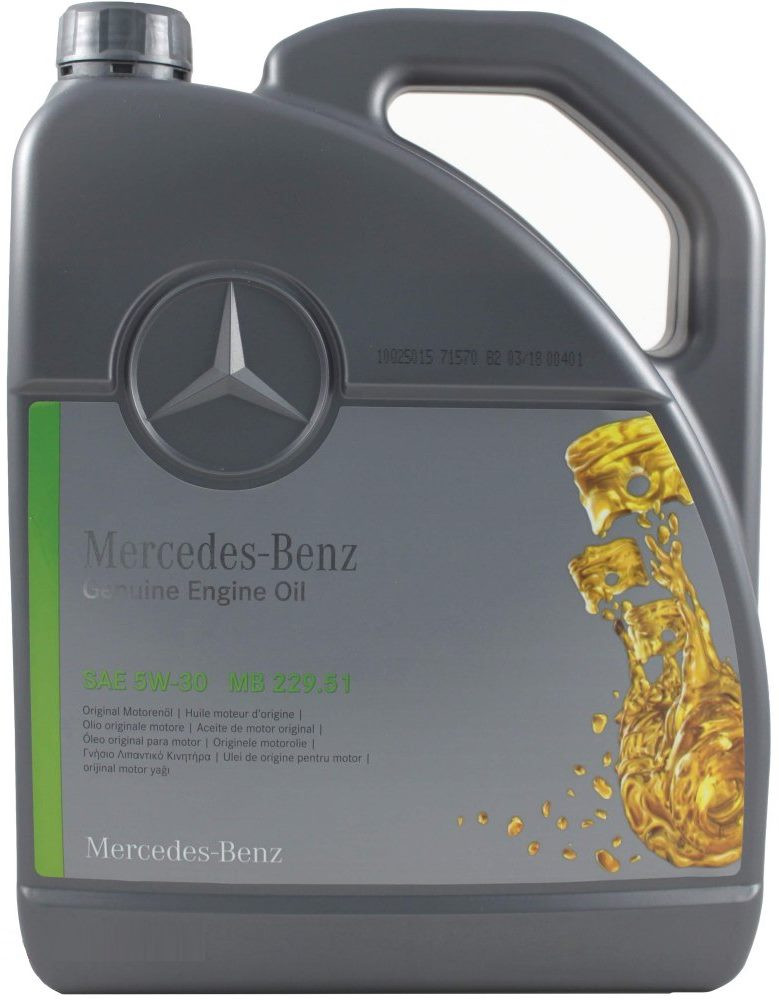 Моторне мастило Mercedes-Benz Engine Oil 5W-30 MB 229.51