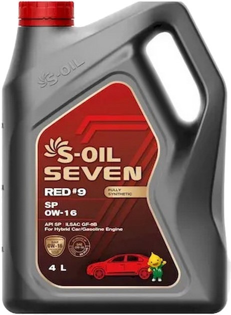 Моторне мастило S-Oil Seven Red 9 SP 0W-16
