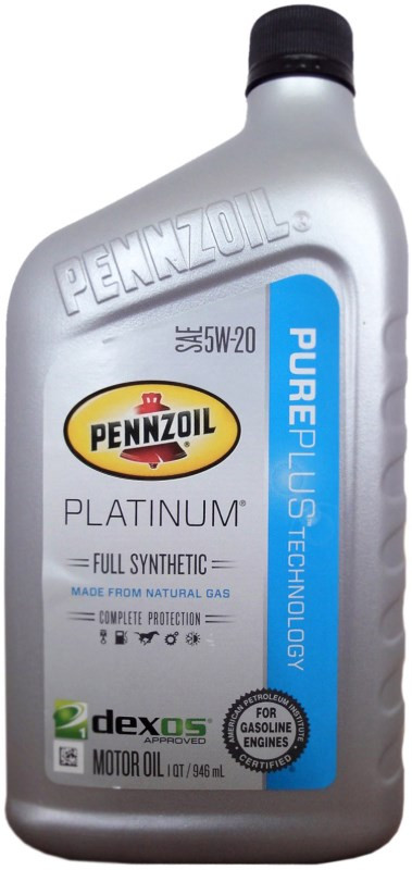 Моторне мастило Pennzoil Platinum 5W-20