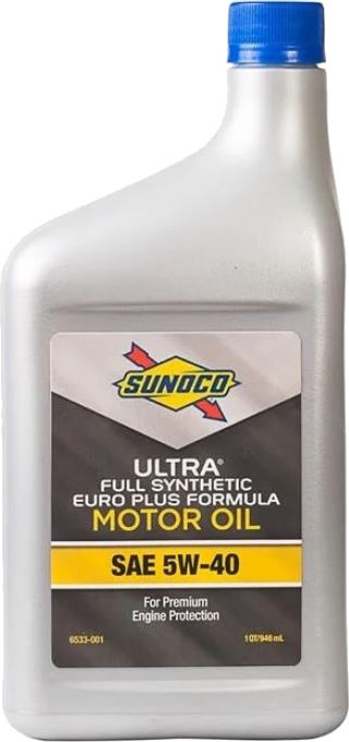 Моторное масло Sunoco Ultra Full Synthetic Euro Plus Formula 5W-40