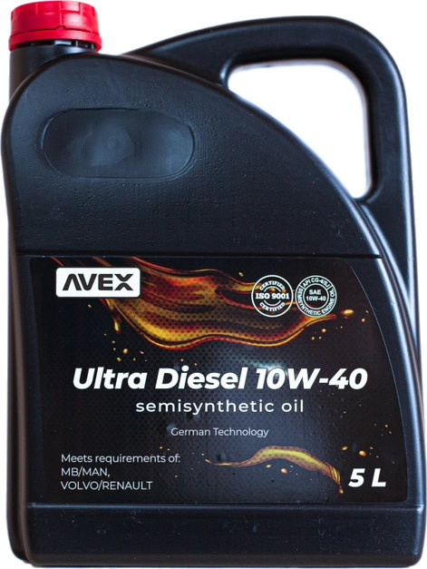 Моторне мастило AVEX Ultra Diesel 10W-40