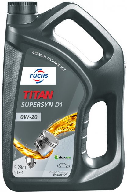 Моторное масло Fuchs Titan Supersyn D1 0W-20