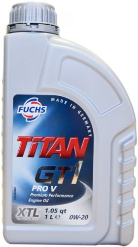 Моторное масло Fuchs Titan GT1 PRO V 0W-20
