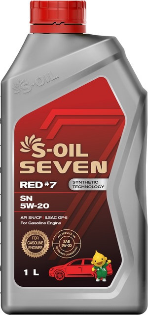 Моторне мастило S-Oil Seven Red 7 SN 5W-20 1L