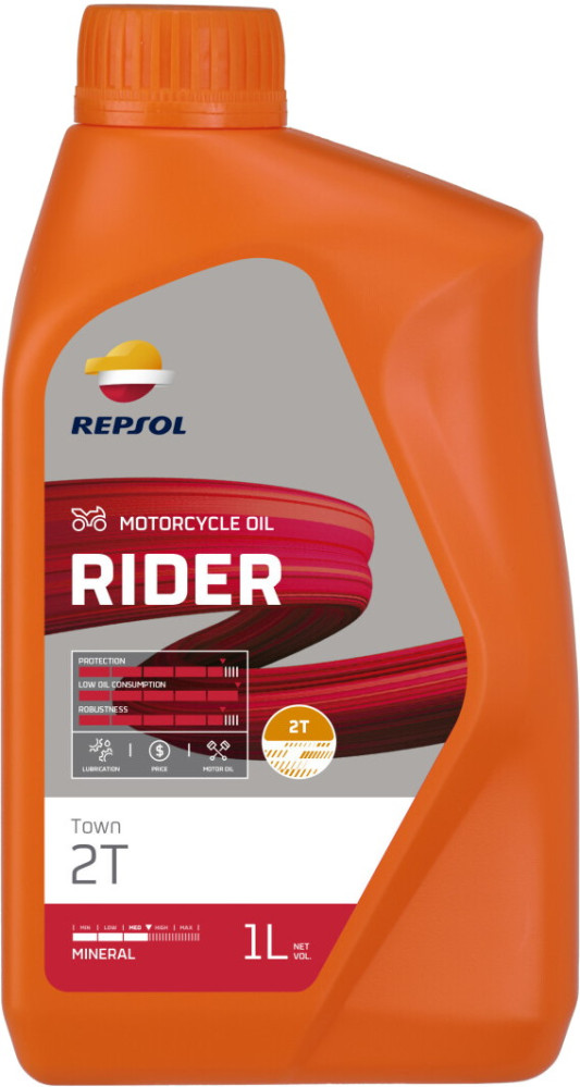 Моторне мастило Repsol Rider Town 2T 1L