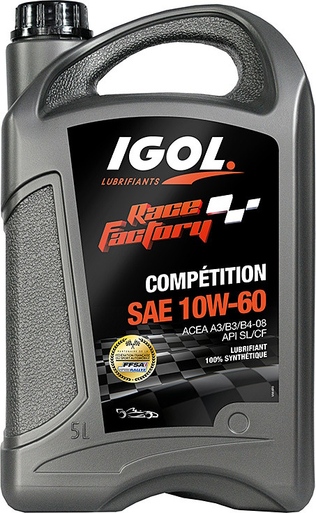 Моторне мастило Igol Race Factory Competition 10W-60
