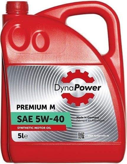 Моторное масло DynaPower Premium M 5W-40