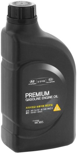 Моторное масло Mobis Premium Gasoline 5W-20