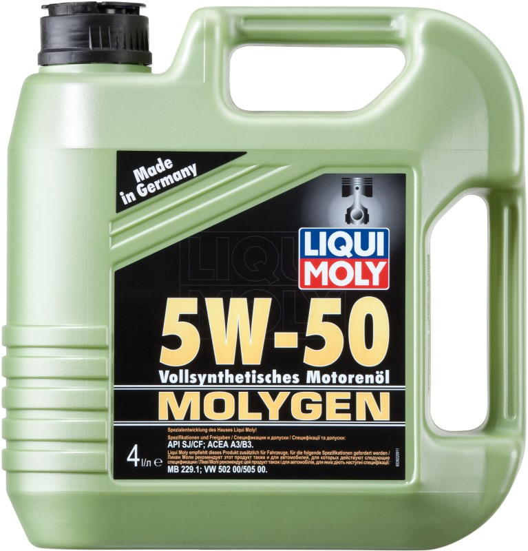 Моторное масло Liqui Moly Molygen 5W-50