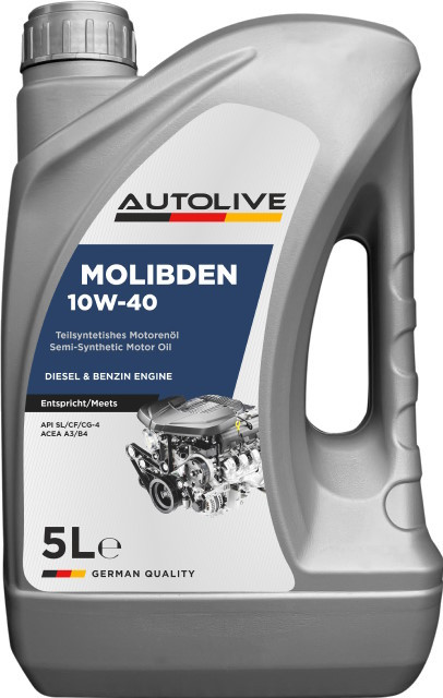 Моторне мастило AutoLive Molibden 10W-40