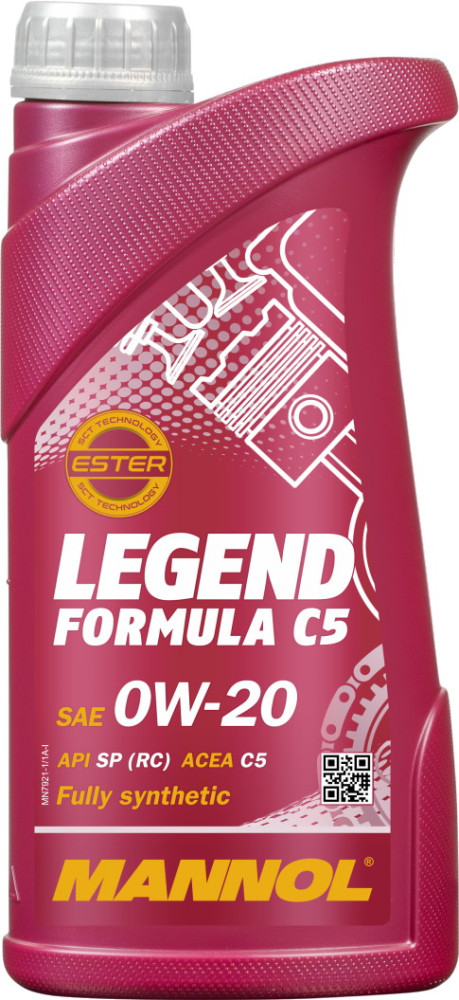 Моторное масло Mannol Legend Formula C5 0W-20