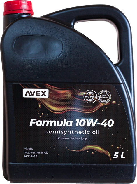 Моторне мастило AVEX Formula 10W-40