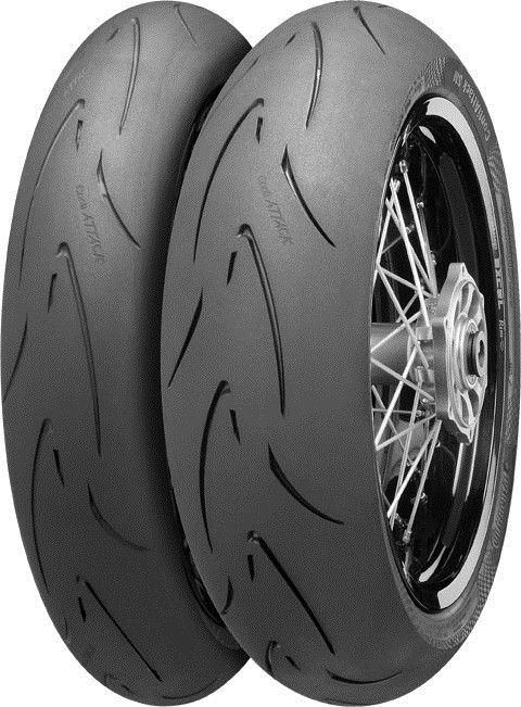 Мотошина Continental ContiAttack Supermoto 160/60 R17 69H