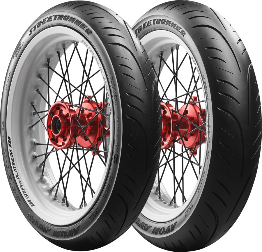 Мотошина Avon StreetRunner 80/100 R17 53S