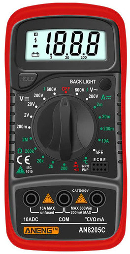Мультиметр ANENG AN8205C