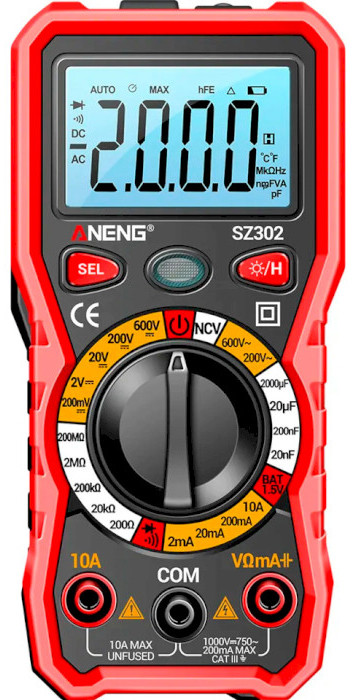 Мультиметр ANENG SZ302