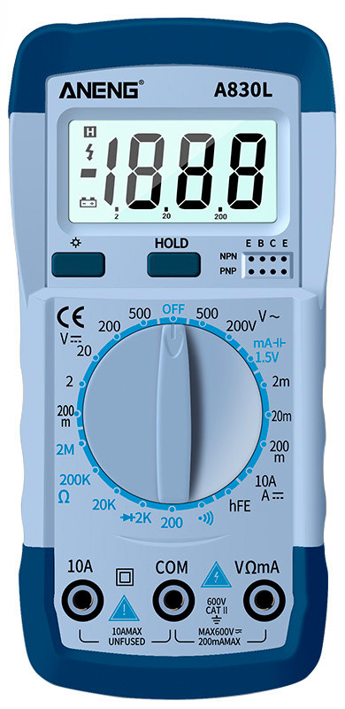 Мультиметр ANENG AN-A830L