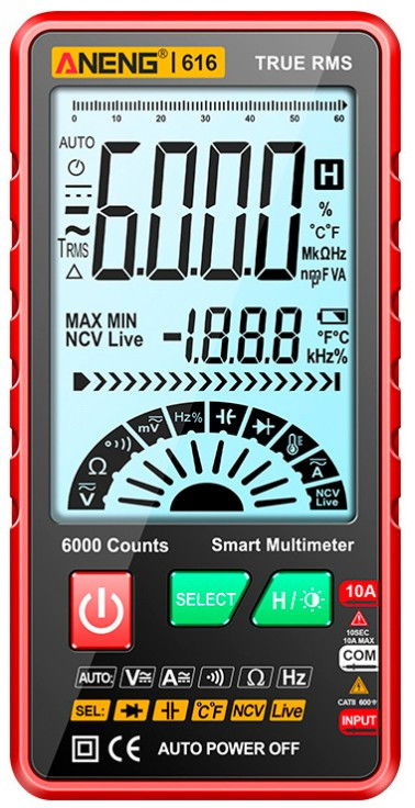Мультиметр ANENG AN-616