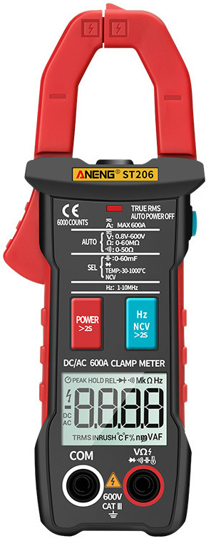 Токоизмерительные клещи ANENG ST206