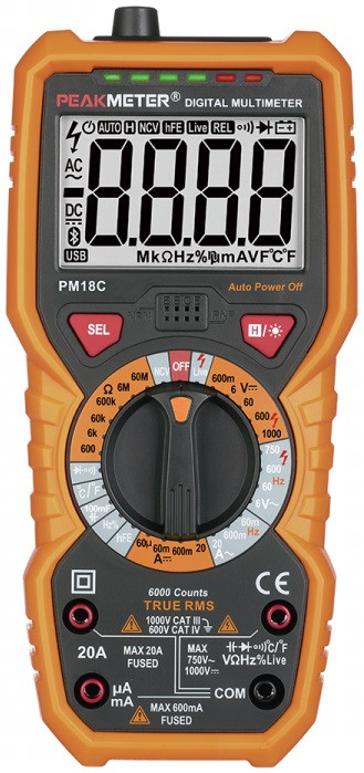 Мультиметр PeakMeter PM18C