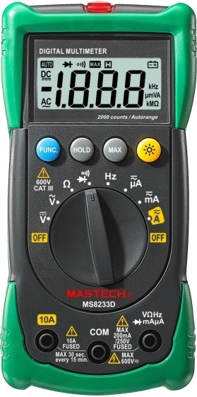 Мультиметр Mastech MS8233D