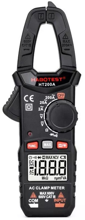 Токоизмерительные клещи Habotest HT200A