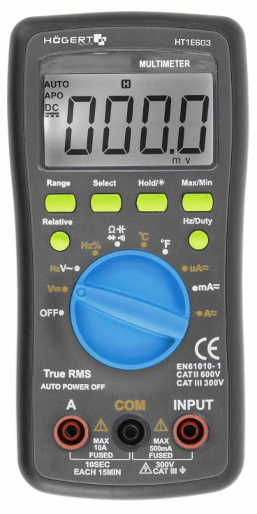 Мультиметр Hogert HT1E603