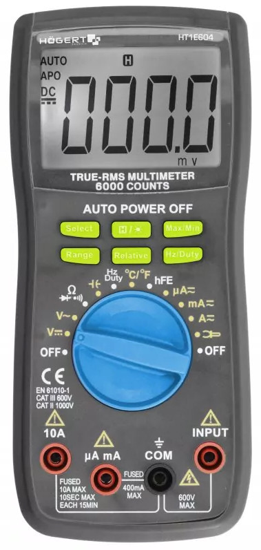 Мультиметр Hogert HT1E604