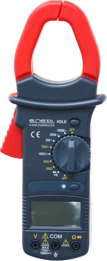 Токоизмерительные клещи E.NEXT e.tool.multitest.02